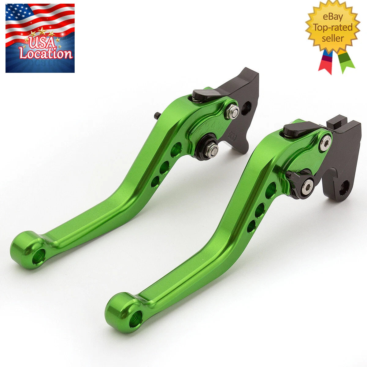 For Yamaha Raptor YFM660 2001-2004 2005 2006 Brake Clutch Levers Grips FXCNC
