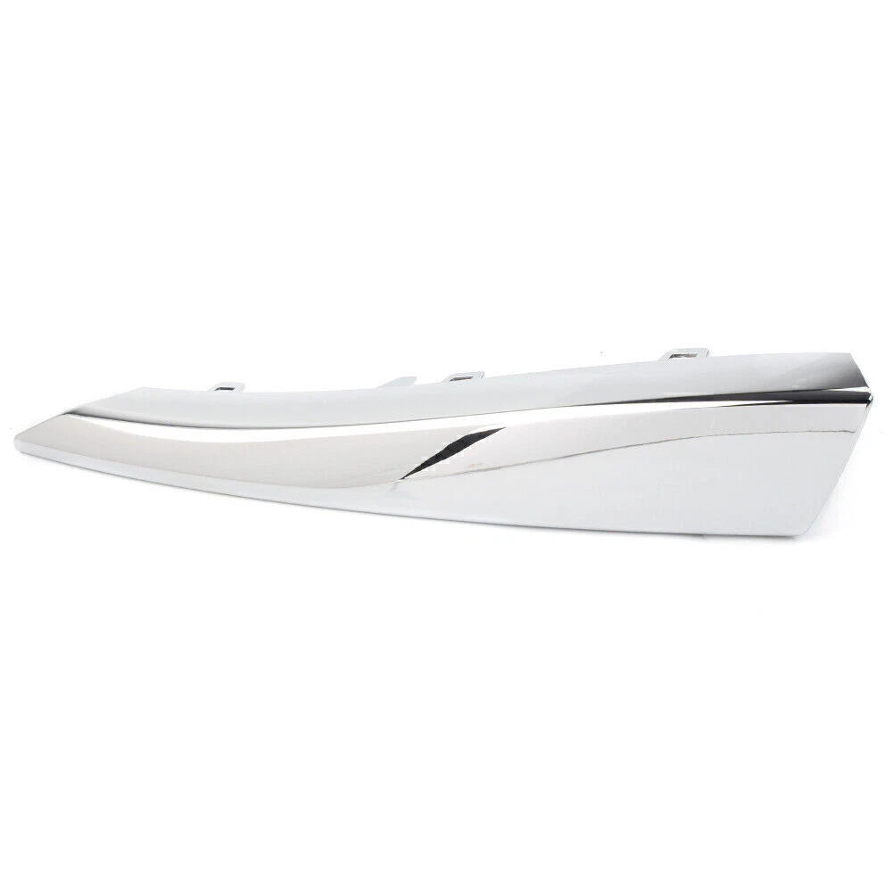 Fit Jaguar XF 2012-2015 Left Front Side Grille Chrome Molding Trim ABS Plastic