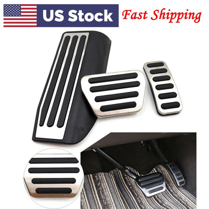 Foot Gas Brake Pedals Cover Kit Accessory For Range Rover Sport Discovery 5 USA