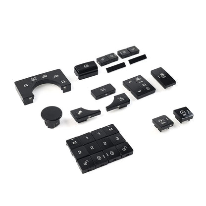 For Land Rover 2013-2017 Window Lift Switch Button Terrain Mode Button Cover Set