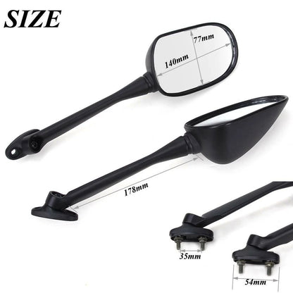 Rear View Mirrors For HONDA CBR 600RR 2003-2019 CBR1000RR 2004-2007 BR250R 10-13