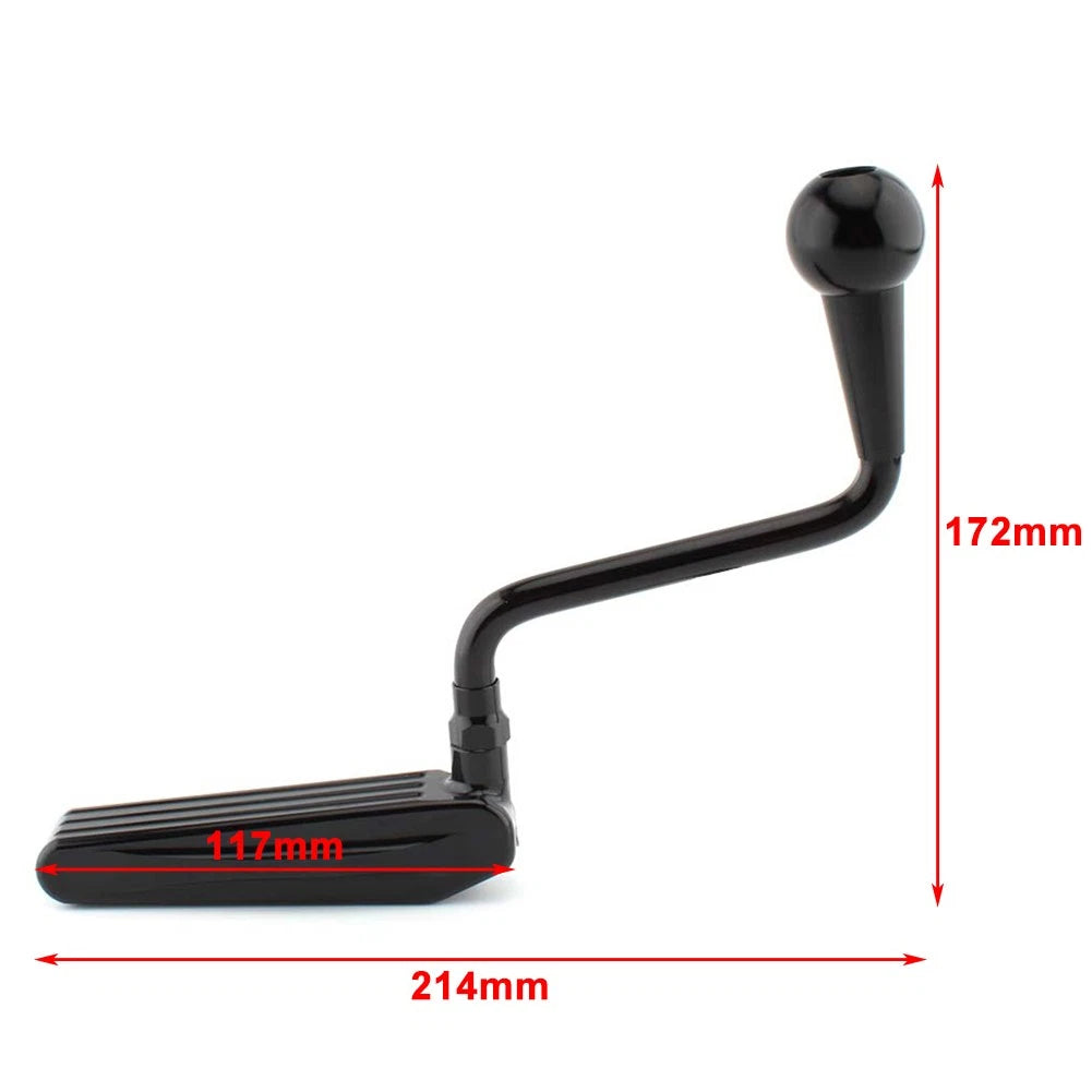 Alu MV Extended Reverse Gear Lever For BMW R18  Transcontinental Bagger BLK