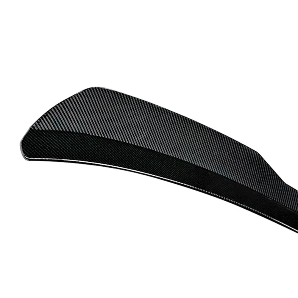 For Hatchback SUV MPV Universal Car Rear Roof Lip Spoiler Tail Wing Carbon Fiber