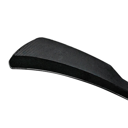 For Hatchback SUV MPV Universal Car Rear Roof Lip Spoiler Tail Wing Carbon Fiber