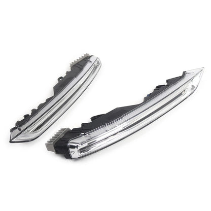1 Pair Daytime Running Light Fog Light For Porsche Cayenne 958 2015-2018