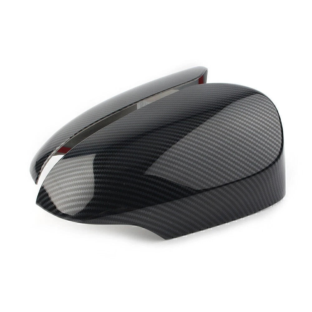 Fit Toyota Corolla 2014 - 2018 Carbon Fiber Side Door Mirror Wing Trim Cover 2PC
