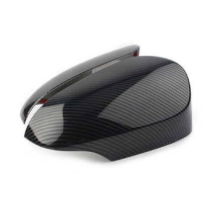 Fit Toyota Corolla 2014 - 2018 Carbon Fiber Side Door Mirror Wing Trim Cover 2PC