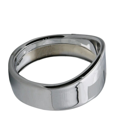 4.5 inch Chrome Auxiliary Lamp Visor Style Passing Lamp Trim Ring For Touring