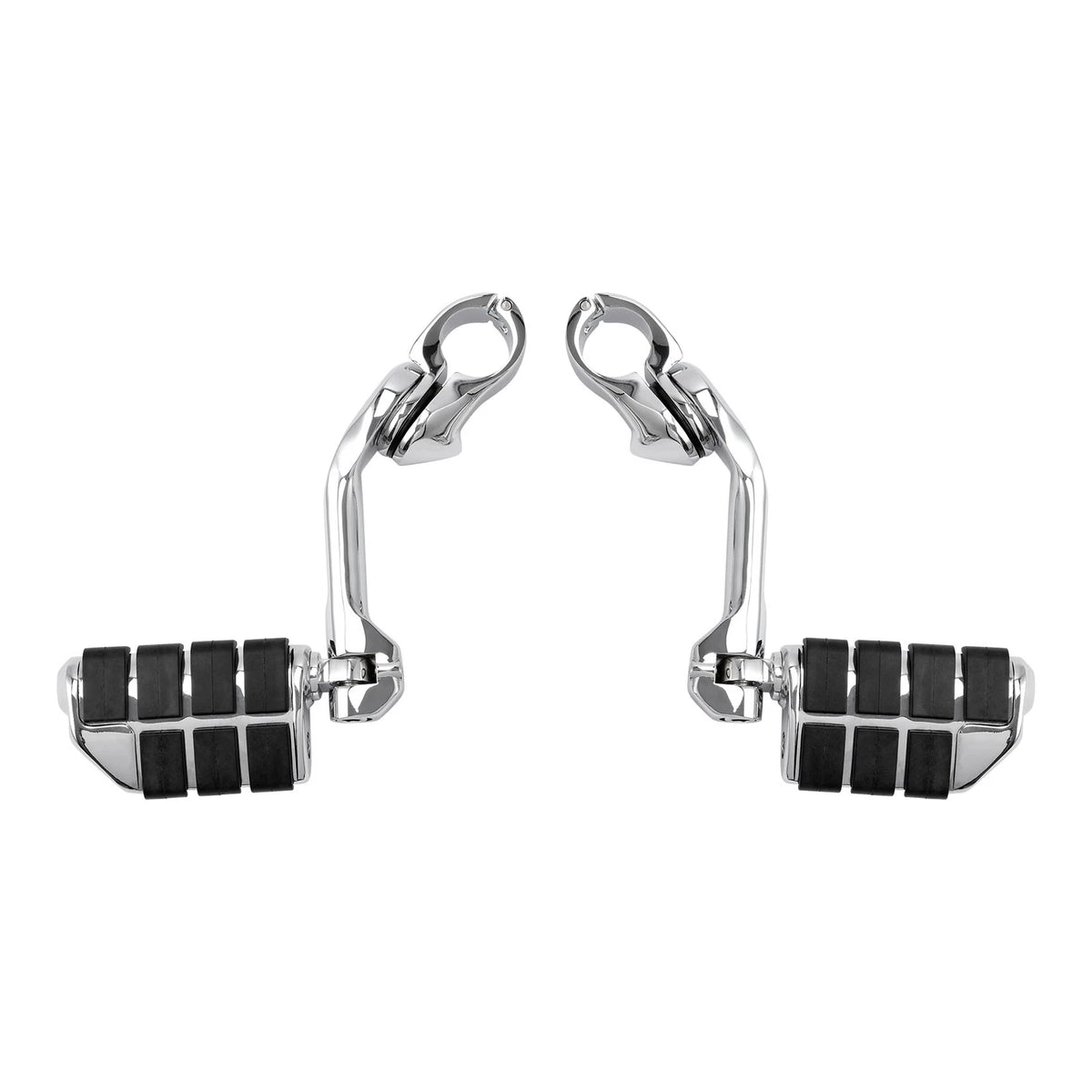 32mm Long Highway Foot Pegs Footrests Fit For Harley Touring Electra Road Glide