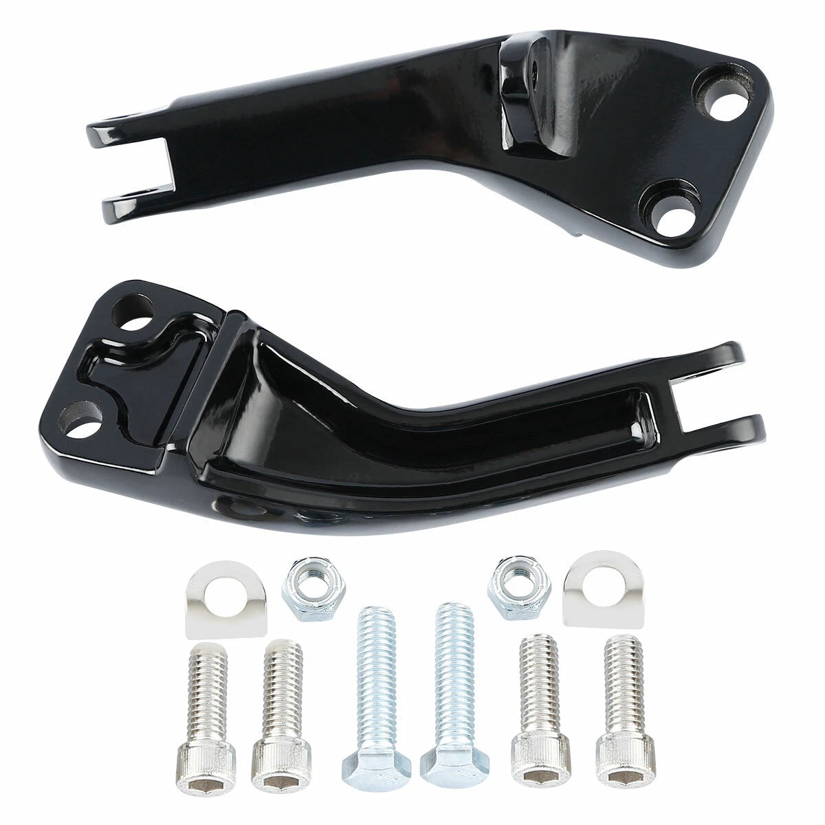 Rear Passenger Foot Peg Pedal Mount Bracket For Harley Dyna Low Rider Wide Glide