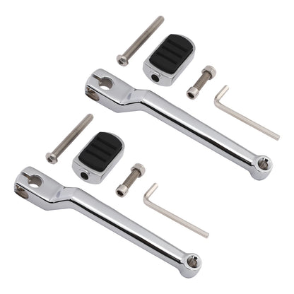 Chrome Heel Shift Lever Shifter Pegs Fit For Harley Touring Road King 1988-Up US