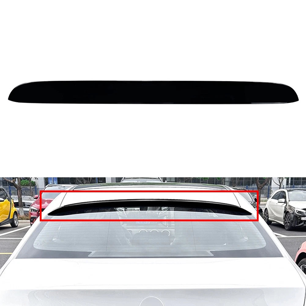 Glossy Black Rear Roof Spoiler Wing Lip For Mercedes Benz C Class W206 2022-2024