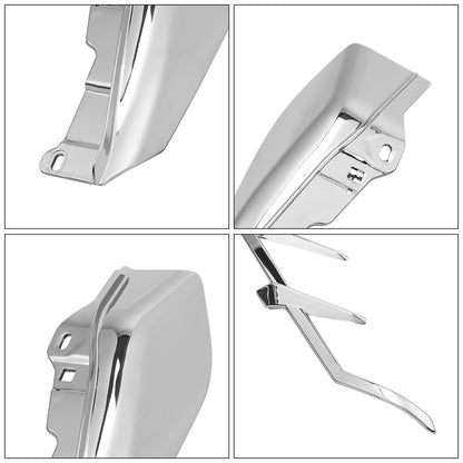 Chrome Mid-Frame Air Deflector Trim For Harley Touring Street Road Glide 09-23