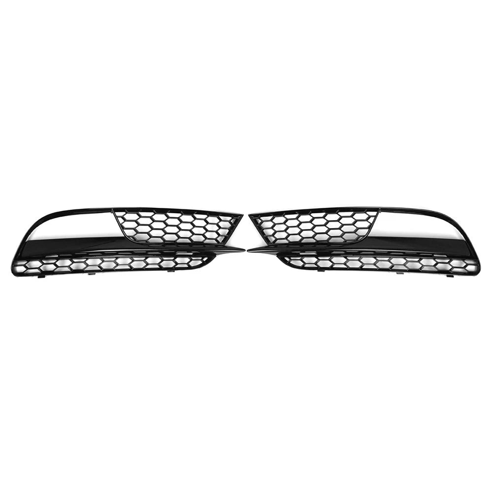 Honeycomb Front Bumper Fog Light Grille For Audi A5 Regular Model 2012-2016