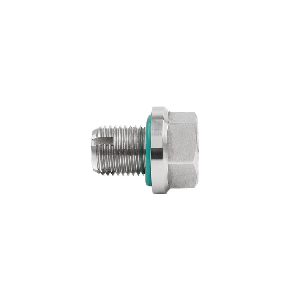 US 1/2"x20 Oil Drain Plug Self-tapping Piggyback Stainless Steel Repair Kit