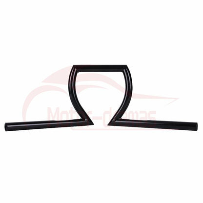 1" 25mm Drag Handlebar Z Bar 8-3/4" Rise For Honda Bobber Bike Motorcycle ATV US