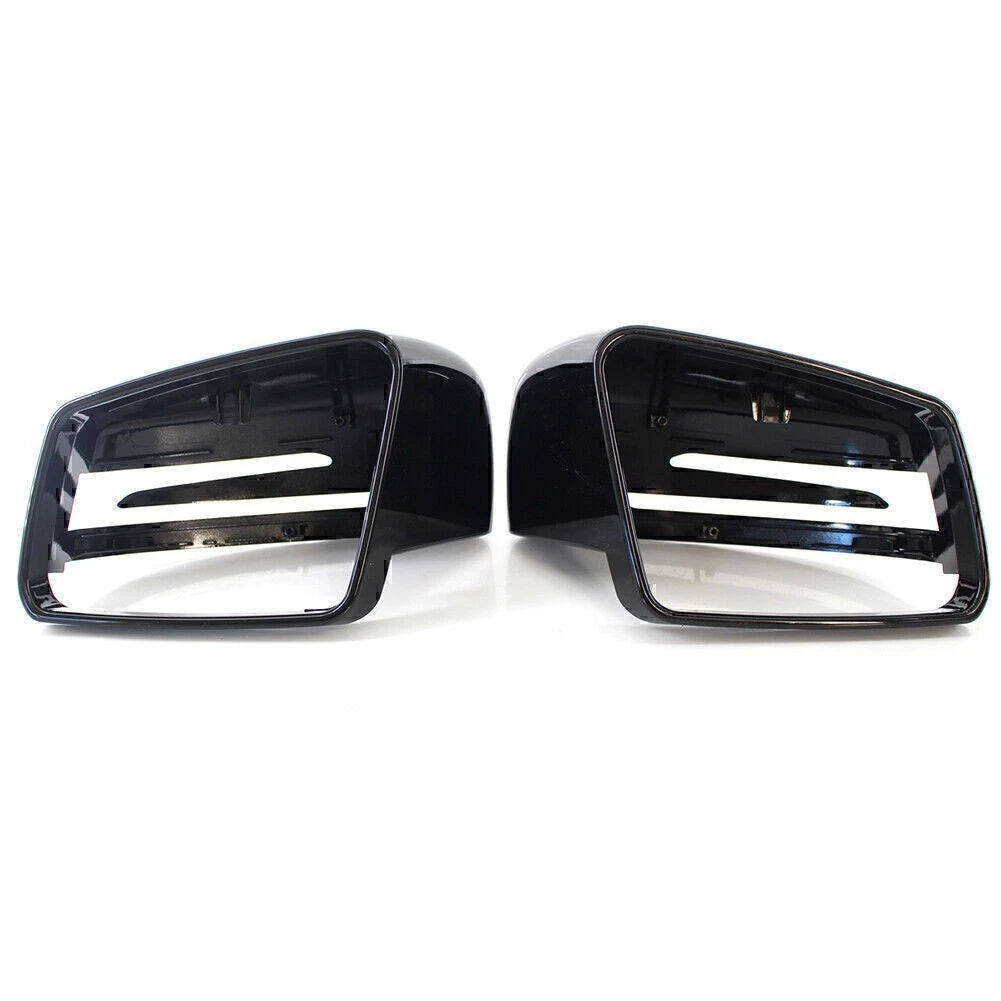 2pcs  Rearview Mirror Covers For Mercedes Benz A B C E S Class W204 W212 W218