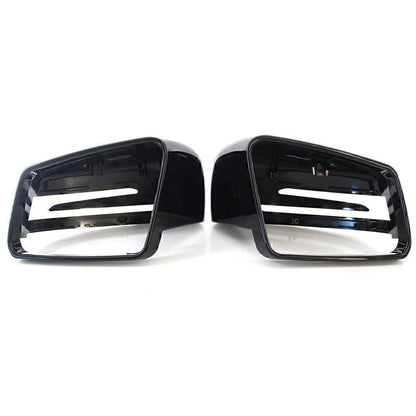 2pcs  Rearview Mirror Covers For Mercedes Benz A B C E S Class W204 W212 W218