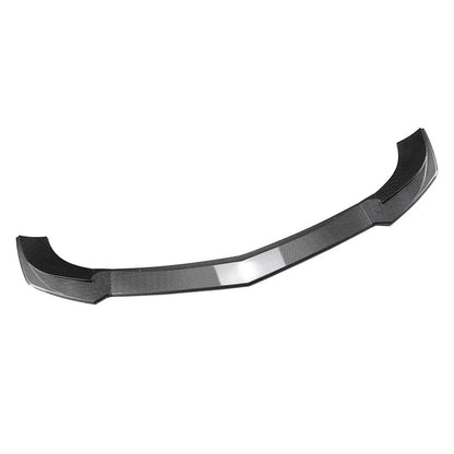 Front Bumper Spoiler For MBenz C Class W204 S204 Facelift 2011-14 Carbon Look