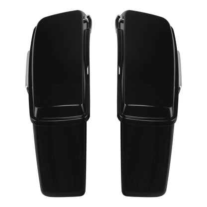 Hard Saddlebags For Harley Street Glide 14-23 22 Sunset Orange/Sunset Black Fade