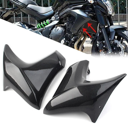 Injection Left & Right Radiator Cover Panel Fairing For Kawasaki ER6N 2012-2016