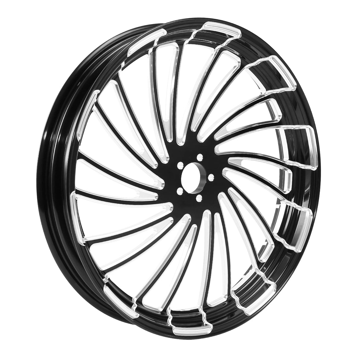 32" x3.5" Front Wheel Rim Dual Disc Hub Fit For Harley Touring Glide ABS 2008-Up