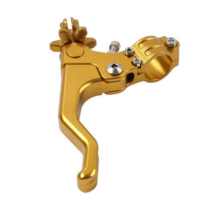 Stunt Clutch Lever Performance Cable Pull 7/8 1 Finger Universal Motorcycle Gold