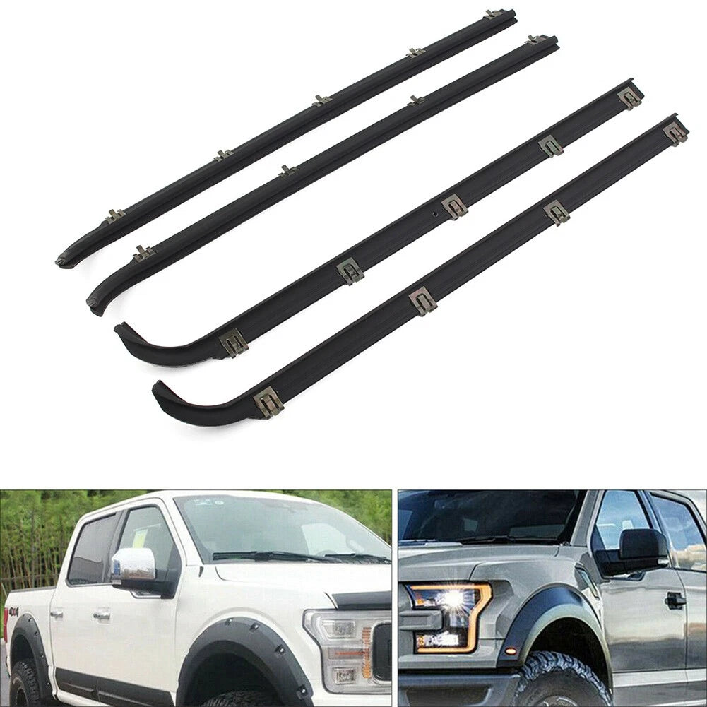 Outer Window Sweep Trim Seals Car Weatherstrip For Ford Bronco F150 F250 F350