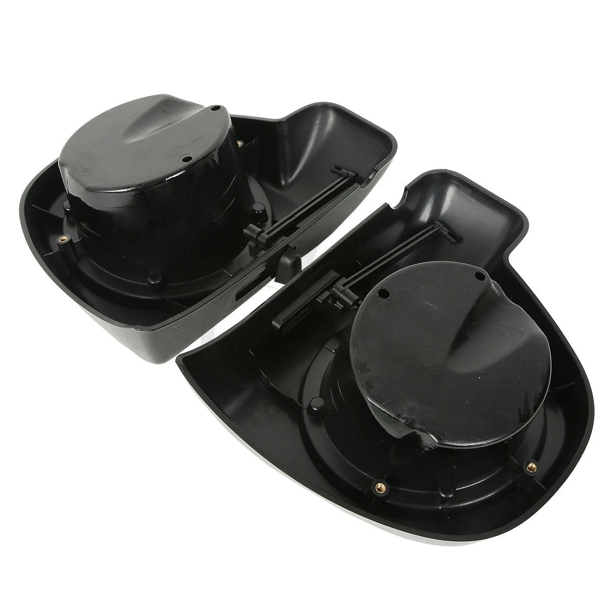 6.5" Lower Vented Fairing Pods Box+Speaker+Grills Fit For Harley Touring 14-24