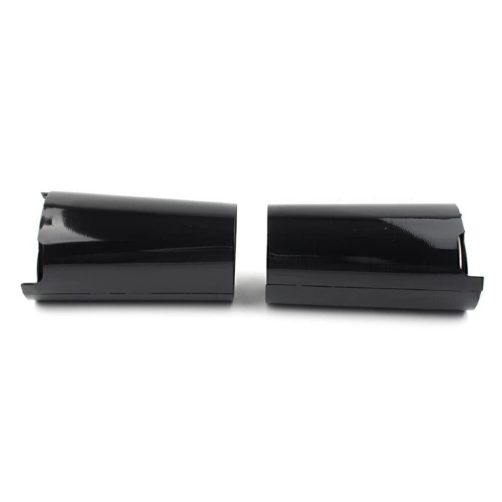 2x Fork Boot Slider Covers for Harley Touring Electra Street Tri Glide Black US