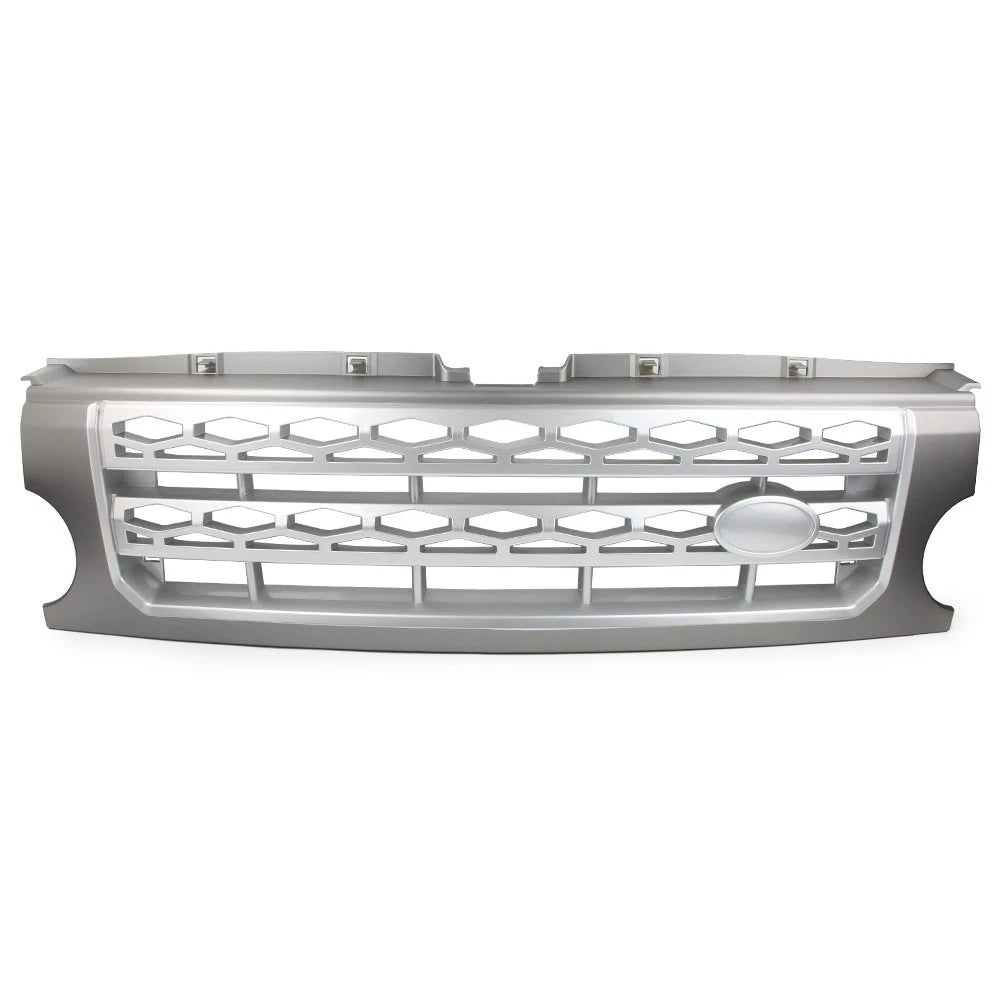 Gray Silver Front Grille Bumper Mesh For Land Rover Discovery LR3 2005-2009 2007