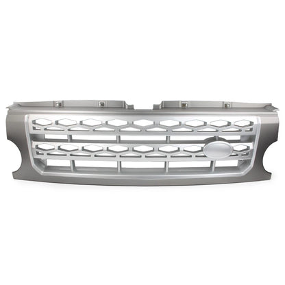 Gray Silver Front Grille Bumper Mesh For Land Rover Discovery LR3 2005-2009 2007