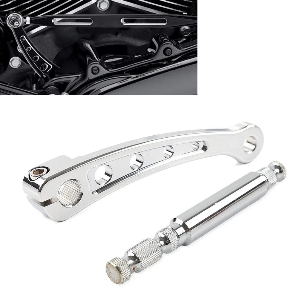 Chrome Inner Shift Lever Shaft Kit for Harley Road King Electra Street 1984-2016
