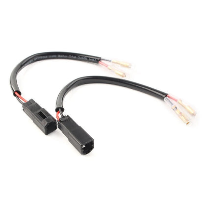 2PCS Rear Turn Signal 2-Wire Connector Harness Wire Fit Ducati 848 1098 1198