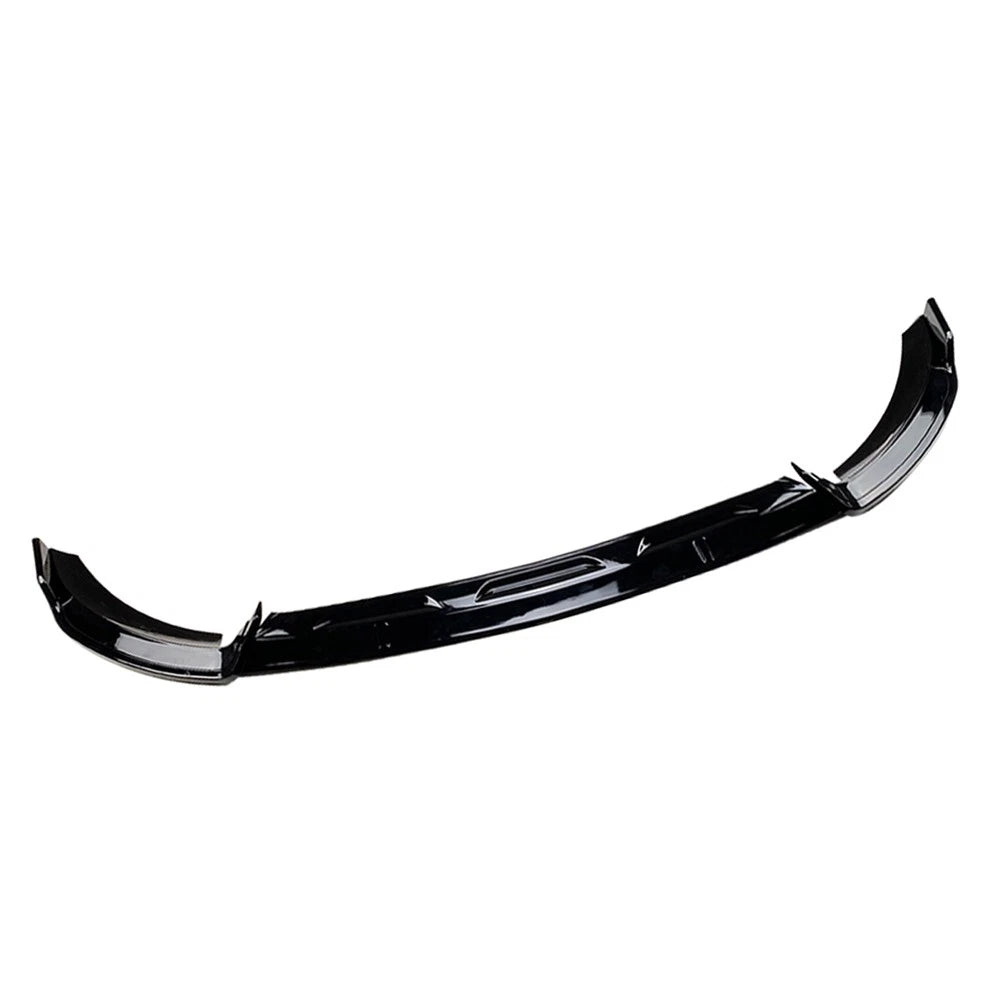 Front Bumper Lip Spoiler Splitter Body Kit For Benz GLE W167 2020-22 Gloss black