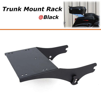 Detachable Tour Pack Pak Luggage Rack Trunk Bracket For Harley Touring 1997-2008