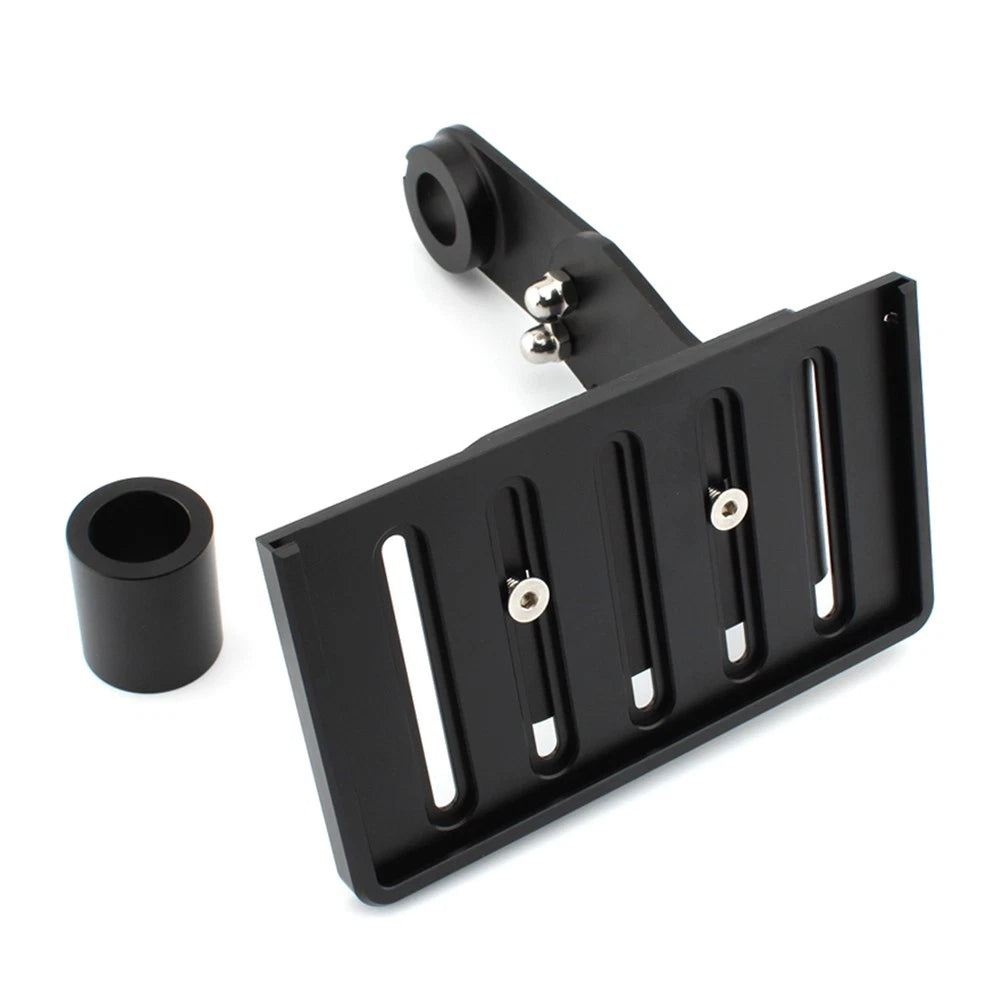 Side Mount License Plate Bracket Holder Kit FitHarley Softail Fat Boy 2018-2023