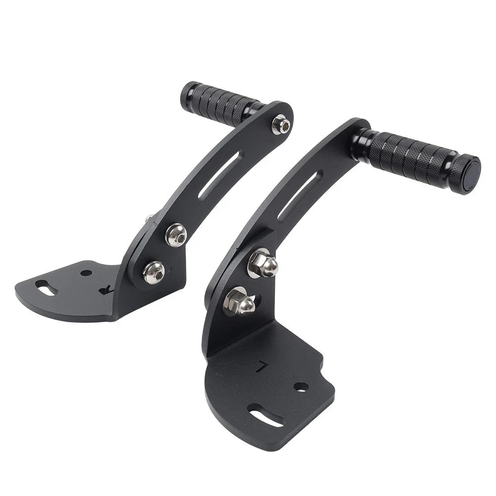 Black Highway FootPeg Adjustable Foot Rest Kit For Can Am Spyder F3 2015-2025