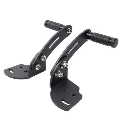 Black Highway FootPeg Adjustable Foot Rest Kit For Can Am Spyder F3 2015-2025