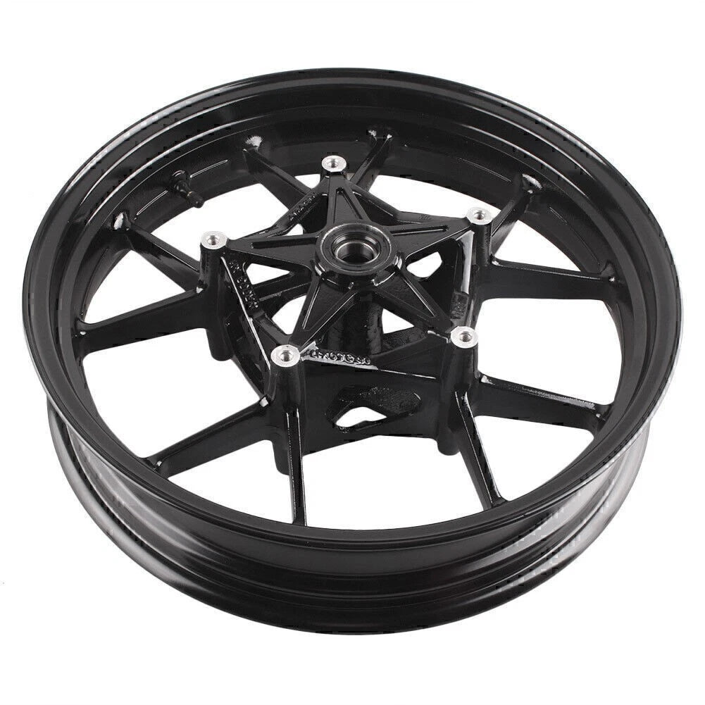 Front Wheel Rim For BMW 2010-2018 S1000RR & 2014-2018 15 S1000R Black Motorcycle