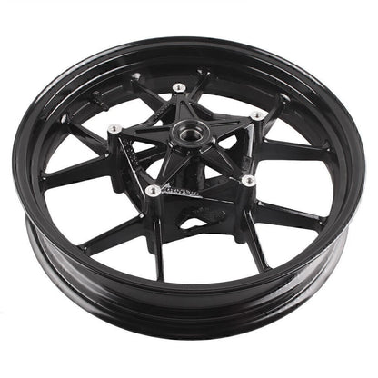 Front Wheel Rim For BMW 2010-2018 S1000RR & 2014-2018 15 S1000R Black Motorcycle