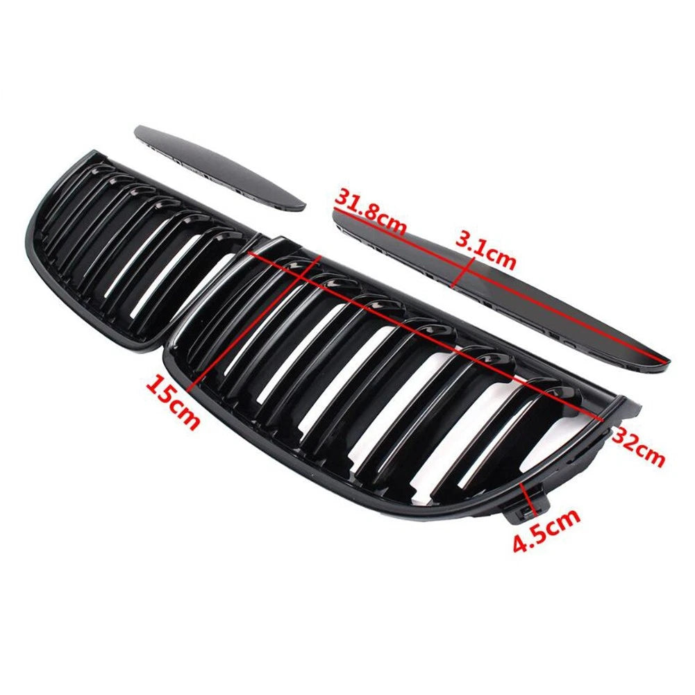 Upper Bumper Grill Grille For BMW E90 E91 2005-2008 51137120008 51137120007