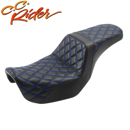Driver Passenger Seat Fit For Harley Dyna Street Bob Super Wide Glide 2006-17 US