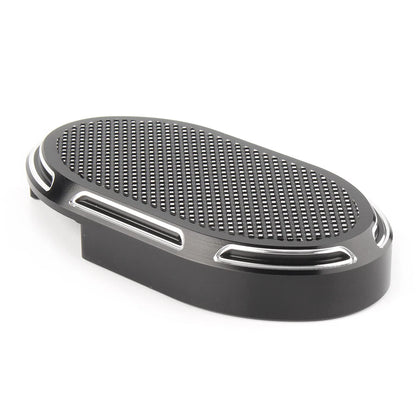 Brake Foot Peg Pedal Footrest Pad For Harley Davidson Sportster XL883 XL1200 Blk
