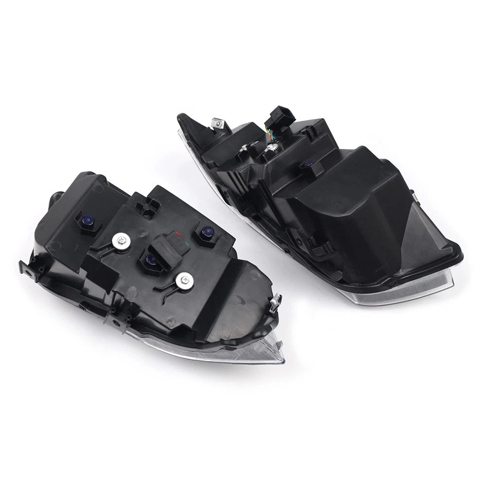 Pair Headlight Headlamp Assembly For BMW 3 Series E90 E91 Pre-LCI 2004-2007
