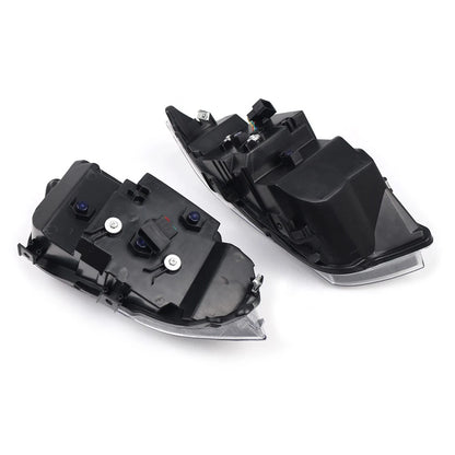 Pair Headlight Headlamp Assembly For BMW 3 Series E90 E91 Pre-LCI 2004-2007