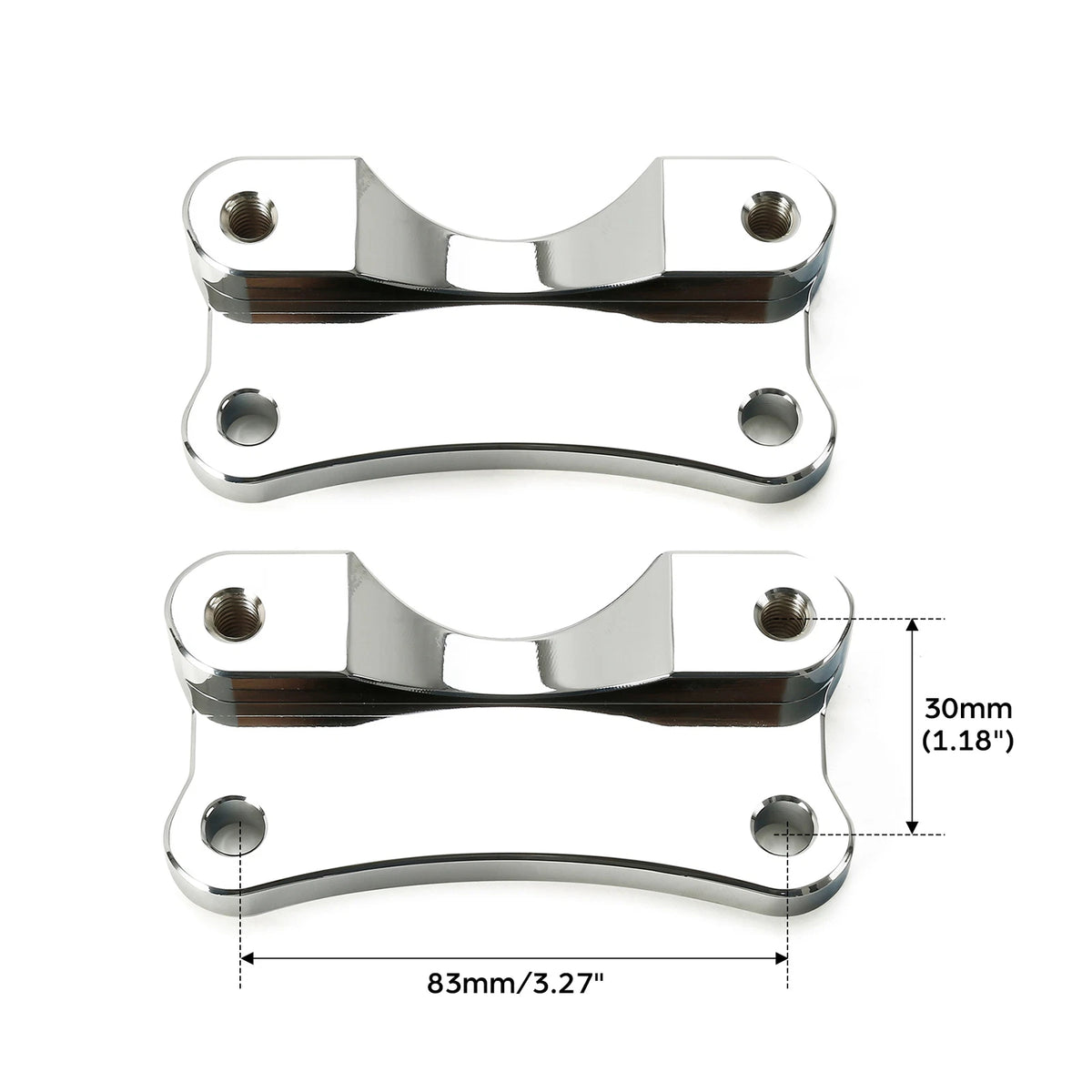 Front Fender Risers Spacer Mount Fit For Harley Touring Road Glide 2014-2022 US