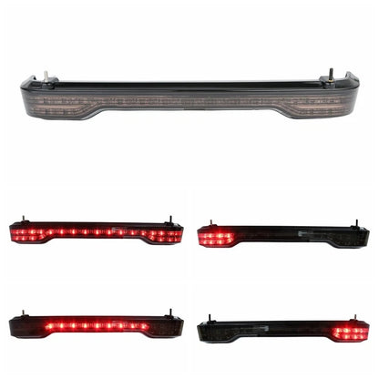 King Trunk Backrest LED Tail Light Fit For Harley Street Glide 2014-25