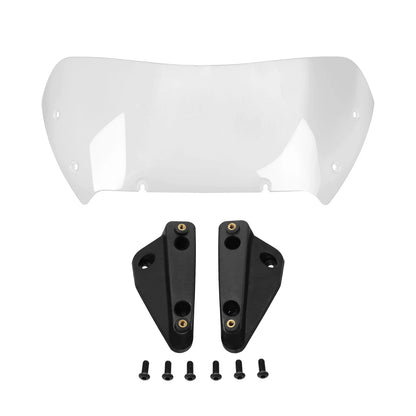 8.27''Clear Windshield Windscreen &Mount For Harley Touring CVO Road Glide 23-25