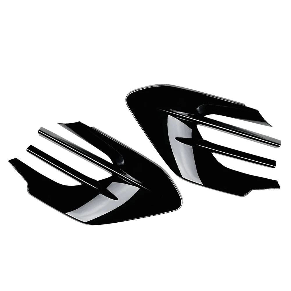 Fog Light Grill Air Vent Cover For Mercedes Benz GLE Class W167 C167 2024+ Black